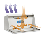 Protector Downdraft Powder Station Airflow Diagram